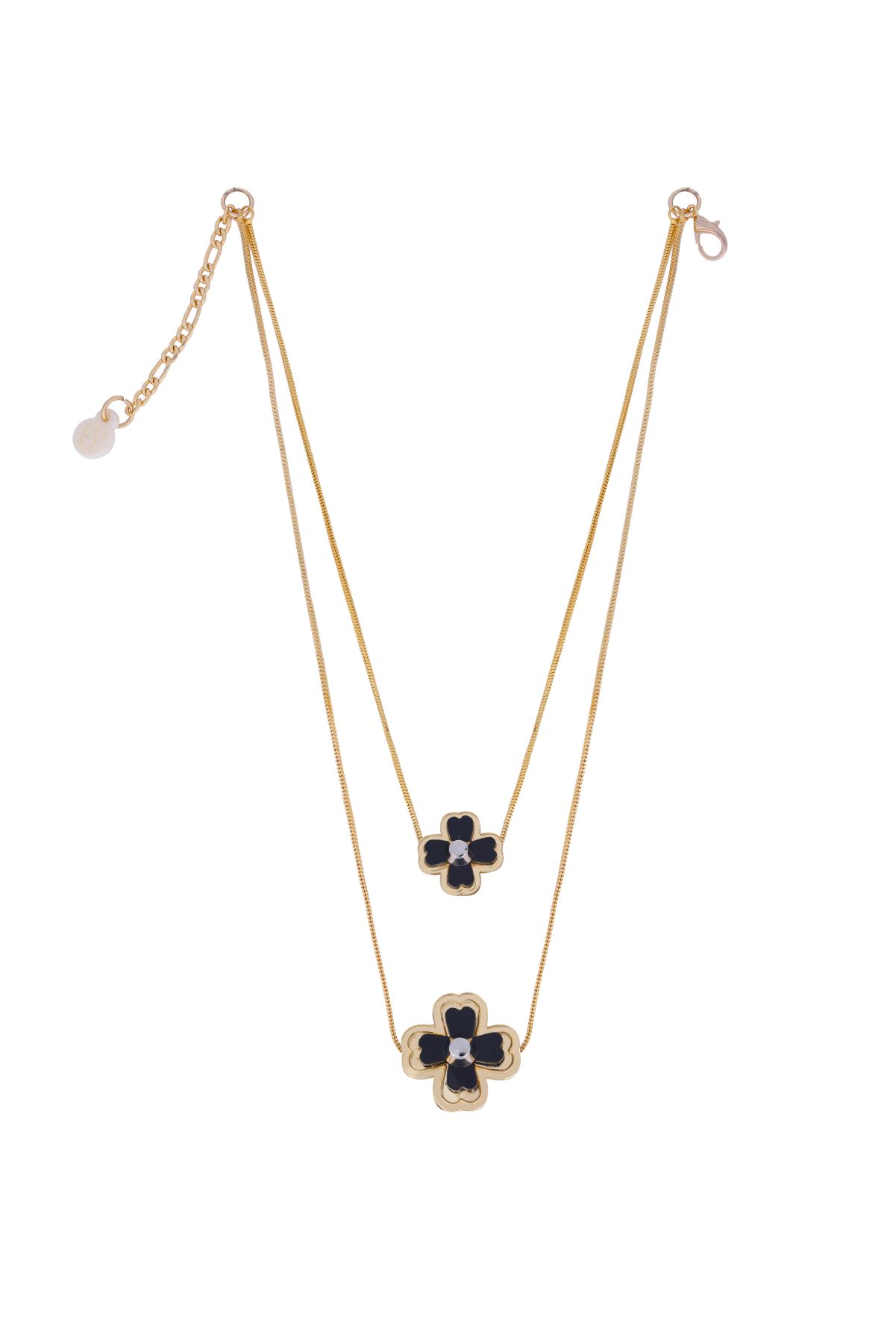 Noir Necklace Long pendants ( set of 2 )